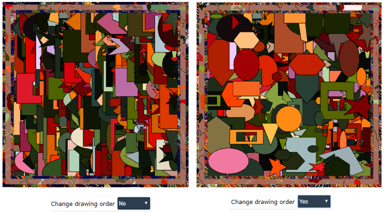 Interactive design of aesthetic abstract textures (AAT)